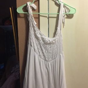 Indigo rein White dress